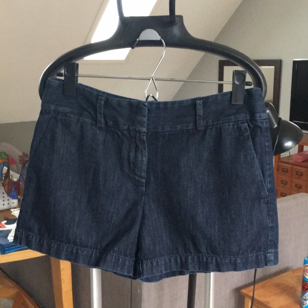Ann Taylor Loft denim short. Size 0